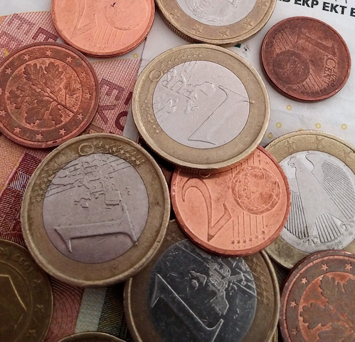 euro coins